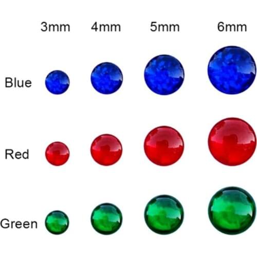 50%HOT 300Pcs Adhesive Laser Holographic Artificial Fishing DIY Fish Eyes Lure Craft