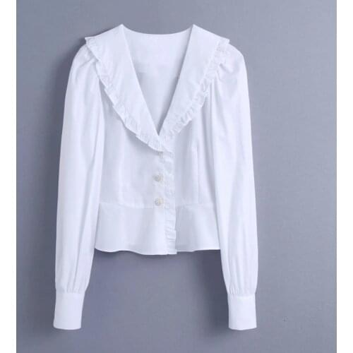 LUJIA ALAN Button Down Blouses