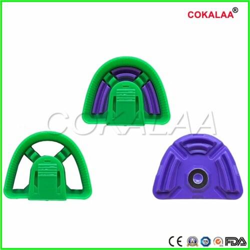 High-quality New 6 pcs Magnetic parting box Dental Lab Model Base,dental model equipment,dental lab material