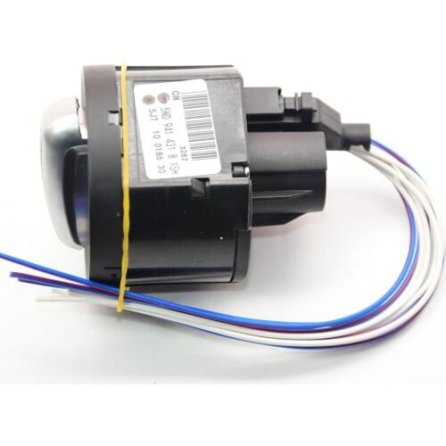 OEM Chrome Headlight AUTO Control Switch & Plug For Golf 5 6 Mk5 Mk6 Passat B6 CC 5ND941431B 5ND 941 431 B 5ND-941-431-B