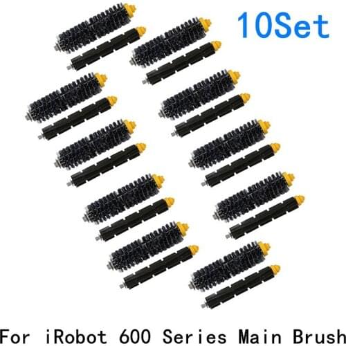 10 Set Main Roller Brush Accessroies Part for iRobot Roomba 600 Series 605 616 620 650 655 660 625 676 680 690 Robot Vacuum