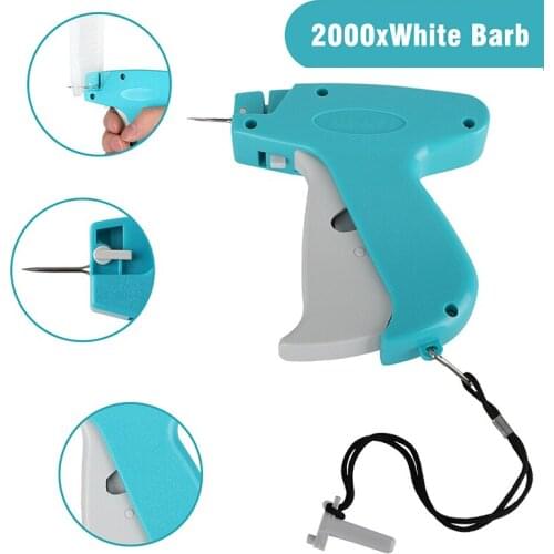 1 Set Clothing Garment Brand Price Label Tagging Machine With 1 Needle+2000 Barbs For Clothing Marking Label