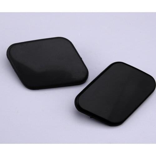 1Pair Primed Headlight Washer Spray Jet Nozzle Bumper Cap Cover Fit for Nissan Qashqai J10 2007 2008 2009 2010