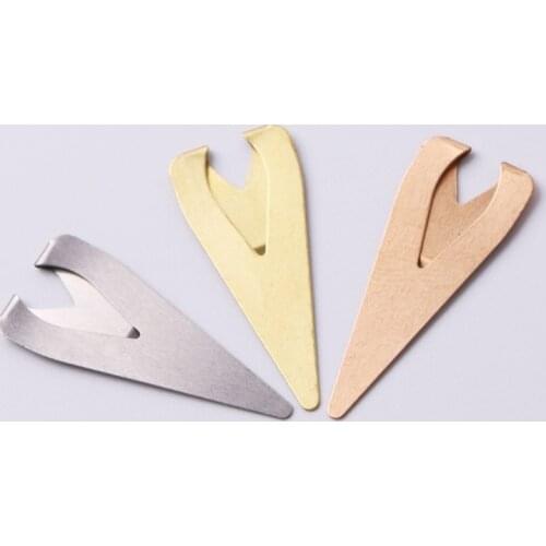 10Pcs Mini Metal Bookmark Paper Clips Page Holder Book Stationery School Bookmarks for Books