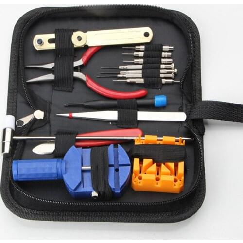 16Pcs Watch Repair Tools Watch Opener Remover Spring Bar Repair Pry Screwdriver Clock Repair Tool Kit Watchmaker Tools Parts