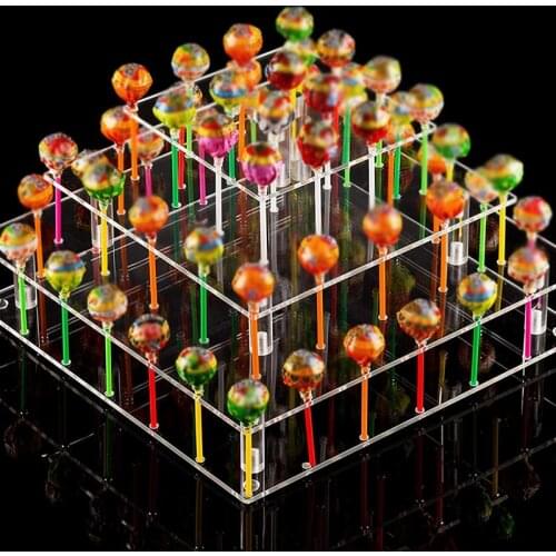21/35/56 Holes Cake Lollipop Stand Display Holder Bases Shelf Baking Tools Dessert Display Bakeware Kitchen Party Supplies