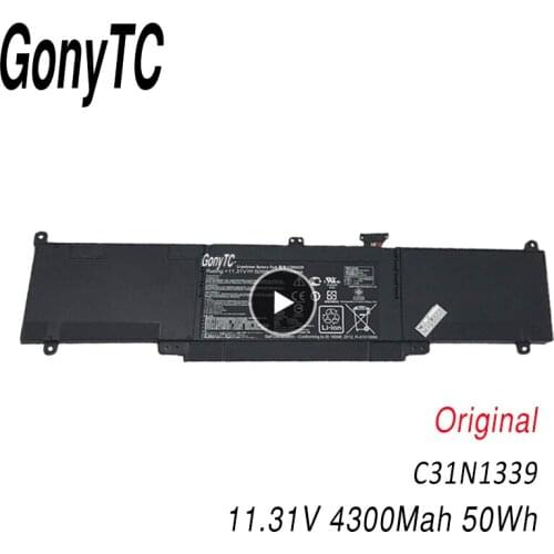 GONYTC C31N1339 Genuine battery for ASUS Transformer Book Flip TP300LA TP300LD TP300LJ TP300UA Q302L Q302LA TP300UA Q302L Q302LA