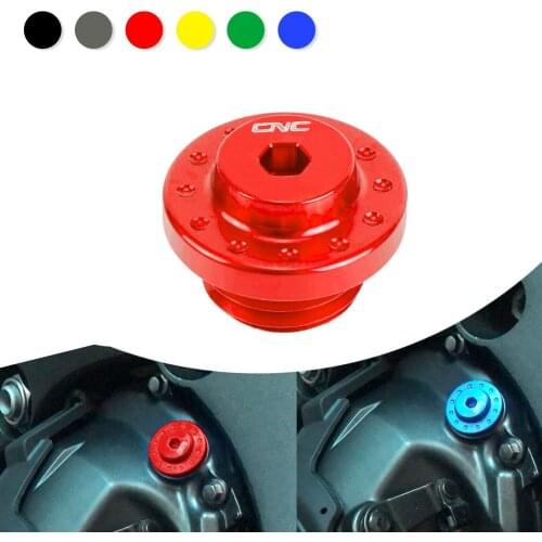 Motorcycle Accessories Engine Oil Filler Cap Universal M20*2.5 For Ducati Hypermotard 796 950 Hyperstrada 821 939 Motos