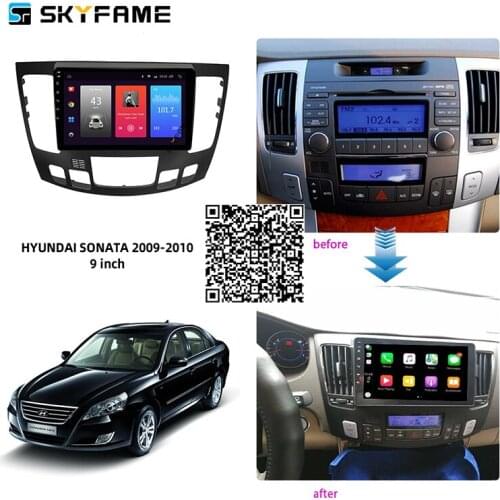 SKYFAME 4+64G Car Radio Stereo For Hyundai Sonata 7 2009 2010 Android Multimedia System GPS Navigation DVD Player