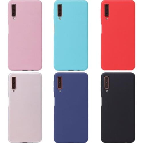 Case For Samsung A7 2018 A750 Soft TPU Back Cover For Samsung Galaxy A7 2018 A 7 2018 A750F SM-A750F Silicone Phone Case