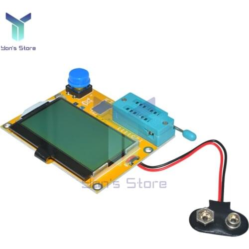LCR-T4 ESR M328 LCD Digital Transistor Tester Diode Triode Capacitance Meter SCR Inductance Backlight Multifunctional Tester
