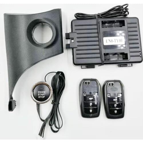 For Toyota Camry 2019-2021 Car Add Push To Start Stop Control PKE Keyless Entry System Remote Start Plug And Play with Panel