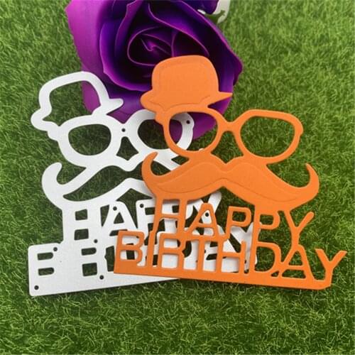 Fathers day background Metal Cutting Dies Stencils For DIY Scrapbooking Decorative Embossing Handcraft Die Cutting Template