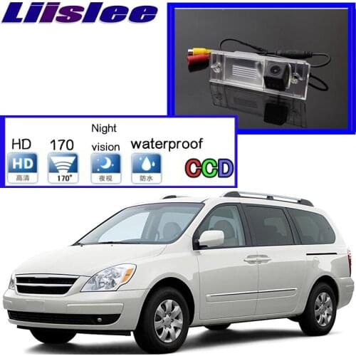 Liislee Car Camera For Hyundai Entourage 2006~2009 rearview Rear View Back Up Camera For PAL / NTSC Use | RCA