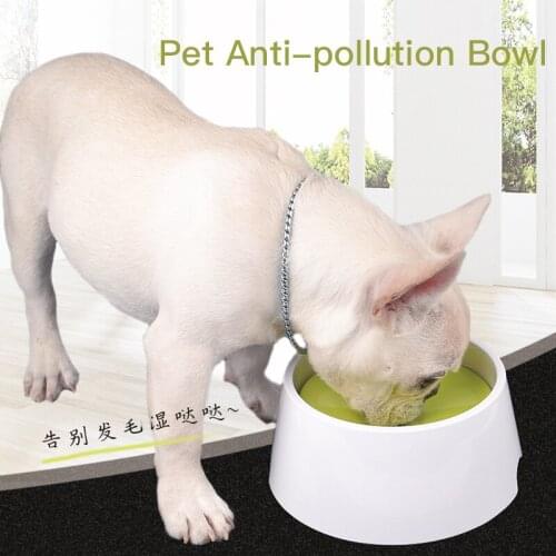 Pet Feeder 1000ml Cat Floating Bowl for Dog Puppy No Wetting Cat Feeding Kitten Drinking Bowl High Quality Plastic Water Feeders