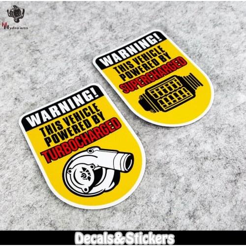 NO.LN215 Vehicle Powered by Turbocharged/Supercharged 3M MOTO GP Sticker Car Sticker Decals Racing Stickers Motorcycle Bike