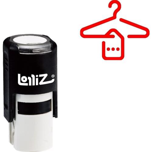 LolliZ Hanger Self-Inking Rubber Stamp - Modern Symbol Series