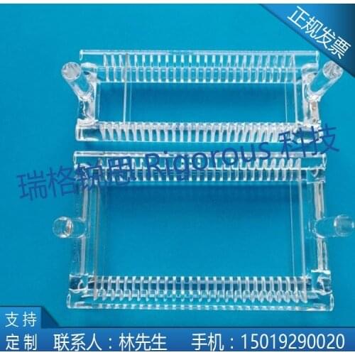 Quartz cleaning boat / silicon cleaning flower basket / corrosion-resistant high temperature boat