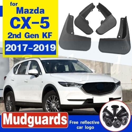 Front Rear Car Mud Flaps For Mazda CX-5 CX5 2nd Gen KF 2017 2018 2019 Mudflaps Splash Guards Mud Flap Mudguards Car Accessories
