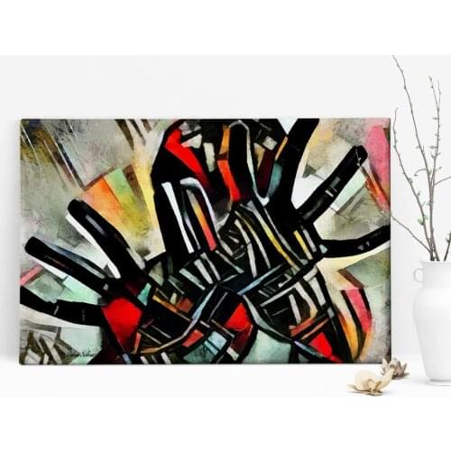Personalized Modern Abstract Canvas Table (30x50 cm.) 19 Art Personalized Design Reliable Quality Souvenir Special Occasions