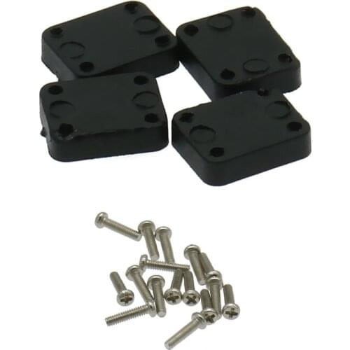 Plastic Scale Door Hinges 4PCS For Rc Hobby Model Car 1/10 Traxxas Trx-4 Land Rover Version Crawler T8245 Hopup Parts