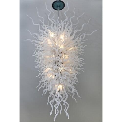 Tiffany Style Blown Glass Pendant Lamps Murano Glass Pendant Lamps Customized Colored for KTV Decor