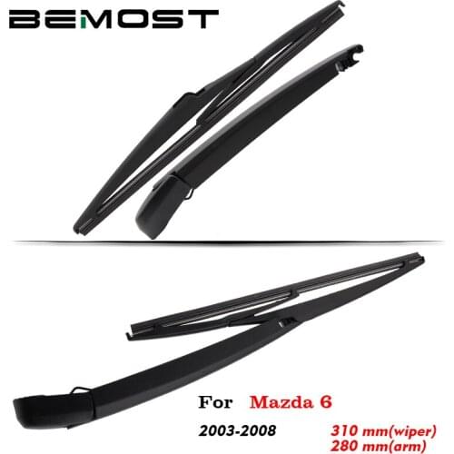 BEMOST Car Windscreen Windshield Rear Wiper Arm Blade Natural Rubber For Mazda 6 310MM Hatchback 2003 2004 2005 2006 2007 2008