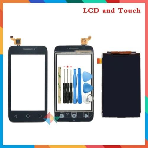 High quality 4.0'' For Alcatel One Touch Pixi 3 (4) 4.0 OT4003 4003A Lcd Display Screen + Touch Screen Digitizer Sensor