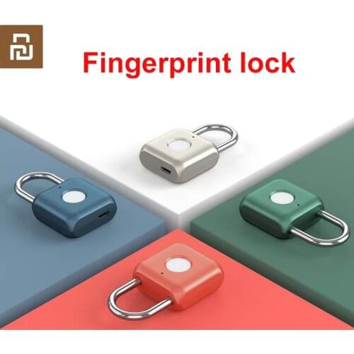 Youpin YD Intelligent Fingerprint Lock Smart Keyless Fingerprint Padlock USB Rechargeable Smart Home Travel Office Safe