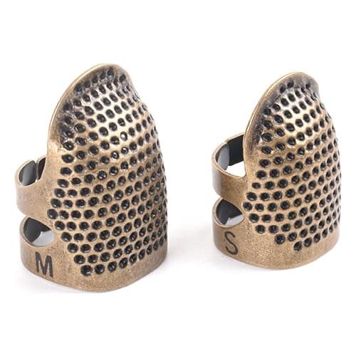 2pcs Retro Sewing Thimble Finger Protector Needlework