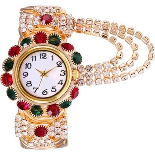 2021 Top Brand Luxury Rhinestone Bracelet Watch Women Watches Ladies Wristwatch