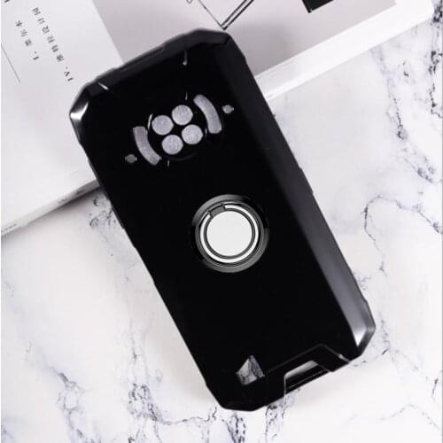 For Doogee S96 Pro Back Ring Holder Bracket Phone Case Cover TPU Soft Silicone On S96Pro
