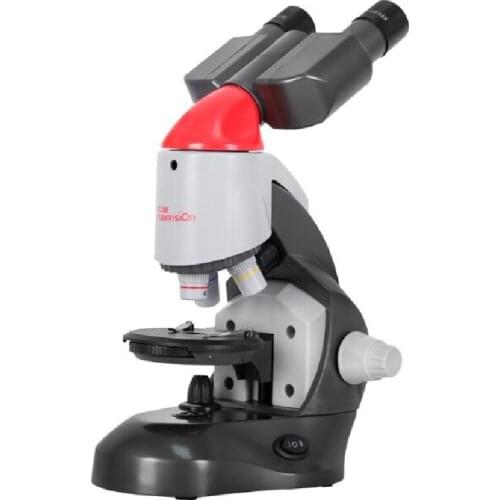 Maxvision 40-640X Childrens Binocular Biological Microscope HD Experiments for Middle School Pupil