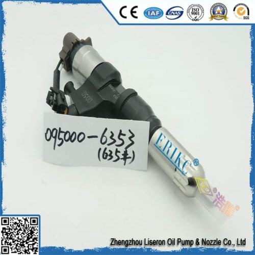ERIKC 095000-635# Diesel Fuel Injector 095000-6353 095000-6354 Auto Fuel Pump Injector 095000-635# For Hino J05E/Hino J06