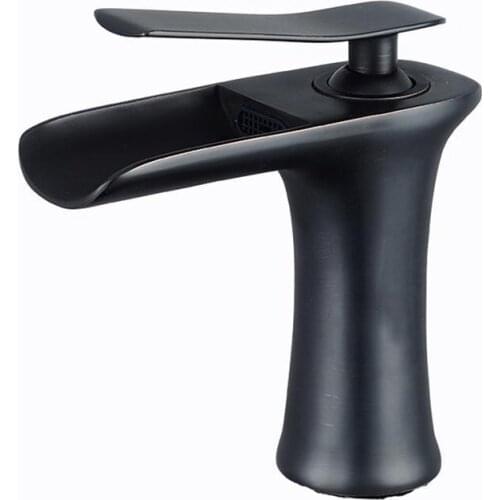 JINGYILE Black Bath Faucets