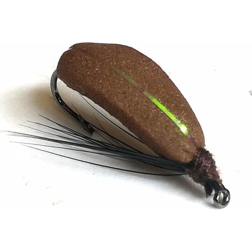 KKWEZVA 20pcs fishing fly lures insect dry floating type insect similar to artificial fly bait Trout bait fishing Tackle