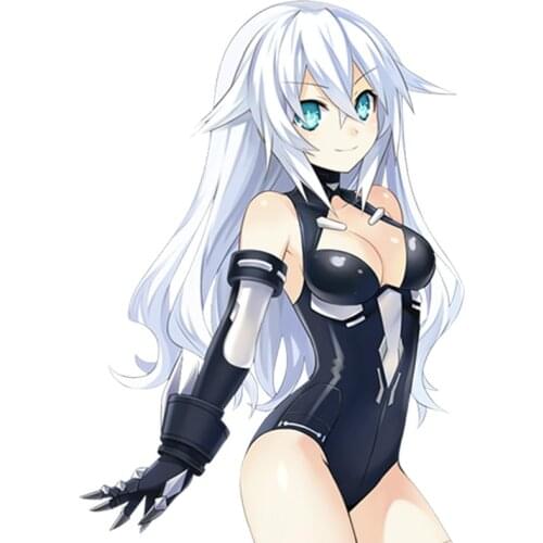 Creative Cartoon Design Japanese Anime Hyperdimension Neptunia Sexy Beauty Noire Drift Vinyl Decal Bumper Car Stickers