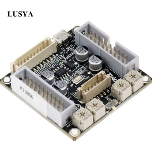 Lusya ADAU1701 Enthusiast 2.1 DSP Professional Audio Digital Processing Unit Dsp Pre-Amp Tone Plate Volume Control Board A6-009