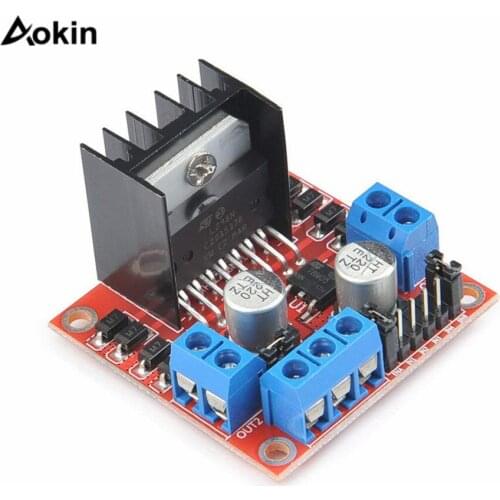 L298N driver board module L298 stepper motor smart car robot breadboard peltier High Power 1 pc L298N driver board module