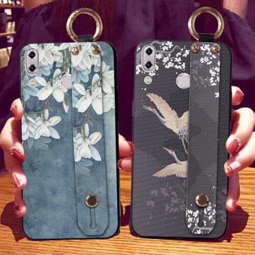 Soft TPU Silicone Back Cases For Asus Zenfone Max Pro M2 ZB631KL ZB633KL ZB602KL 5Z ZS620KL ZE620KL Wrist Strap Back Cover