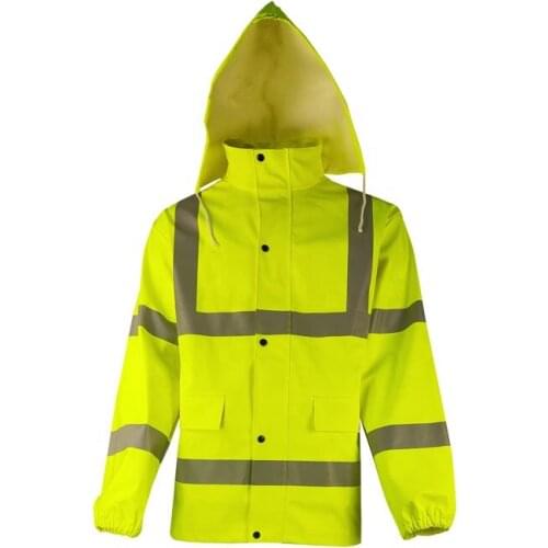 Tecron VisArcTM Flame Resistant and Arc Protective Rain Coat