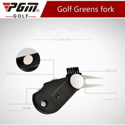 PGM Golf Green Fork 4-in-one Tool Fork Golf Tape Scorer Function GLC002