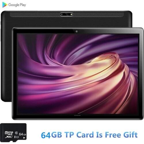 Android 9.0 4G LTE FDD Tab MTK6762 Tempered 2.5D Screen 10.1 inch tablet PC OS Quad Core 3GB RAM 32GB ROM Wifi GPS Tablets pcs