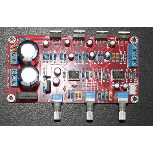 2.1 channel TDA2030A amplifier board,Using original TDA2030A and NE5532