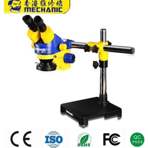 Mechanic MC75S-L1 Microscope Repair Machine with Position Moving Base Holder High Times Mirror Microscope Mc75s-l1