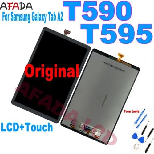 10.5’’For Samsung Galaxy Tab A2 T590 T595 SM-T595 SM-T590 LCD Display Panel Screen Monitor Touch Screen Full Assembly Replacemen