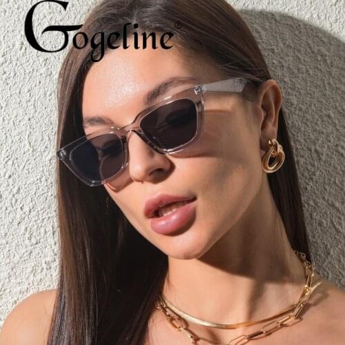 Fashion Cat Eye Sunglasses Women Vintage Retro Small Square Cute Sexy Ladies Glasses Female Oculos De Sol UV400