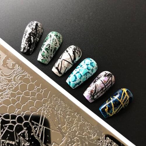 XMQ Nail Art Stamping Plates Steel Template 6*12cm Zjoy Image Plate