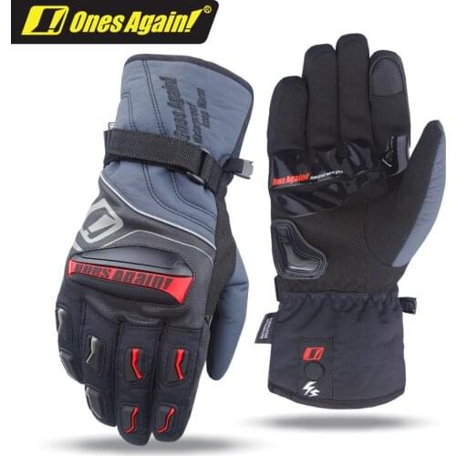 Winter Cross-country Motorcycle waterproof warm riding glove locomotive Anti-fall Moto knight equipment