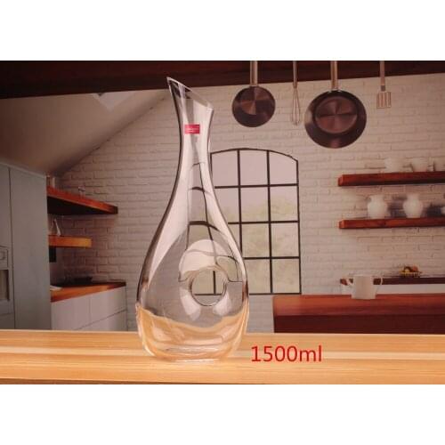 1PC Crystal Wine Decanter Snail Design Style Decanter Fashion Gift Selecta Liquor Whiskey Glass Wine Decanter JS 1110